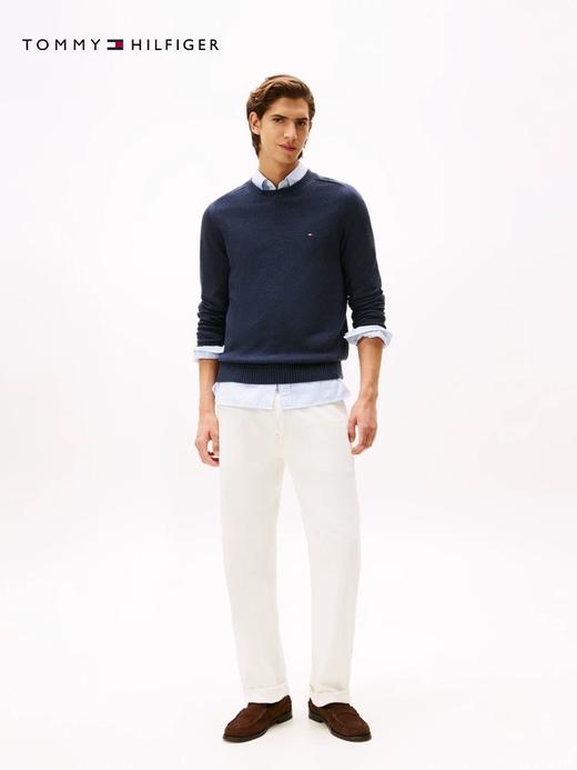 二店y 官网1500+ 经典款 TOMMY//汤米 男士圆领套头针织衫毛衣 商品图9