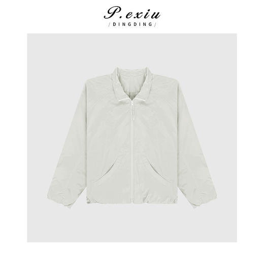 04-6潘依绣丁丁宠粉慵懒风宽松显瘦时髦立领长袖外套Q4958 商品图0