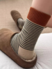 <曾小咸推荐> 撞色袜口拼接条纹袜 日常79/5双 活动价49.99/5双！！【预售款，预计3-15天发货】 商品缩略图5