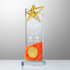 水晶奖杯创意金属五角星高档大气年会优秀员工颁奖纪念品 商品缩略图0