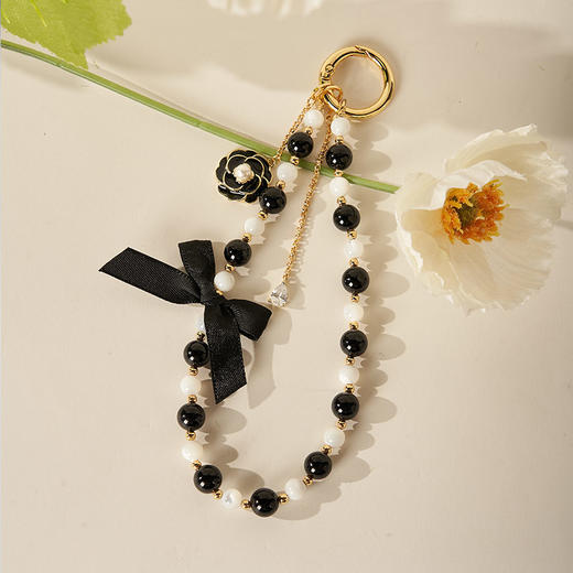 大英博物馆 欧洲文化艺术系列 墨韵山茶花手机链 商品图3