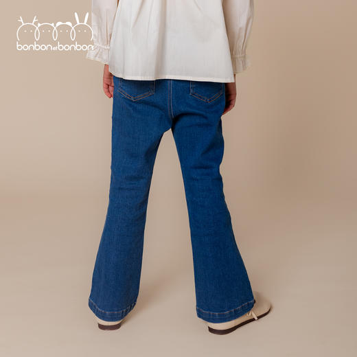 休闲牛仔喇叭裤 商品图2