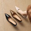 【马皮垫】阿么手工女鞋极简风细跟高跟鞋2026新款真皮浅口单鞋8CM 商品缩略图4