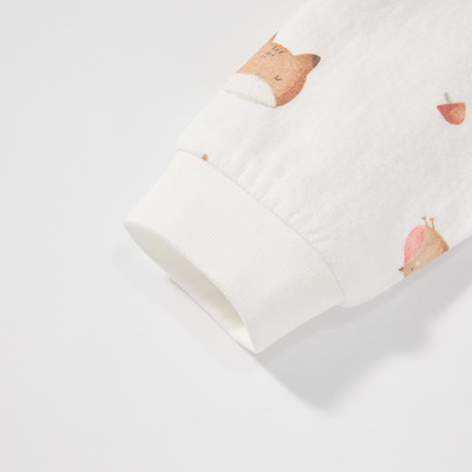 怡比快乐小狐狸长袖系带哈衣HY26SPN115白色调（52#-59#） 商品图7