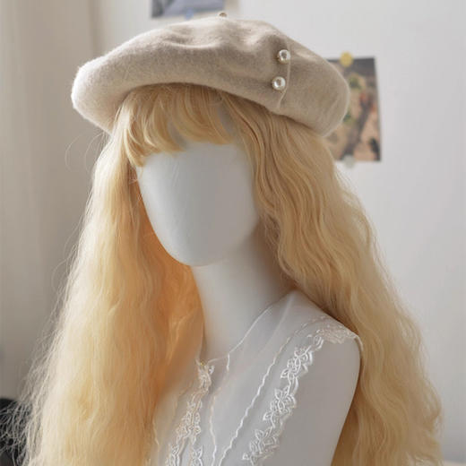 裁缝学苑AS625羊毛呢子褶皱贝雷文艺帽子纸样女装服装打板裁剪样板 商品图1