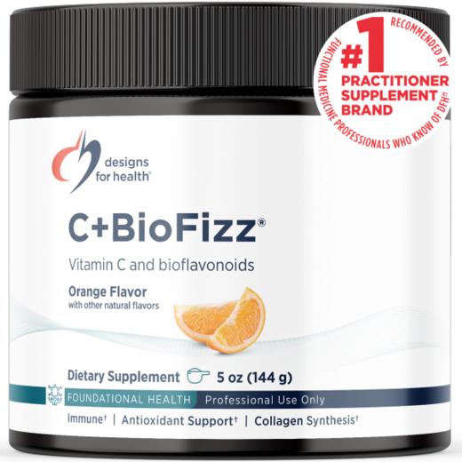 保税仓发货 美国DFH  C+BioFizz 槲皮素维生素C粉 design for health  144g 商品图1