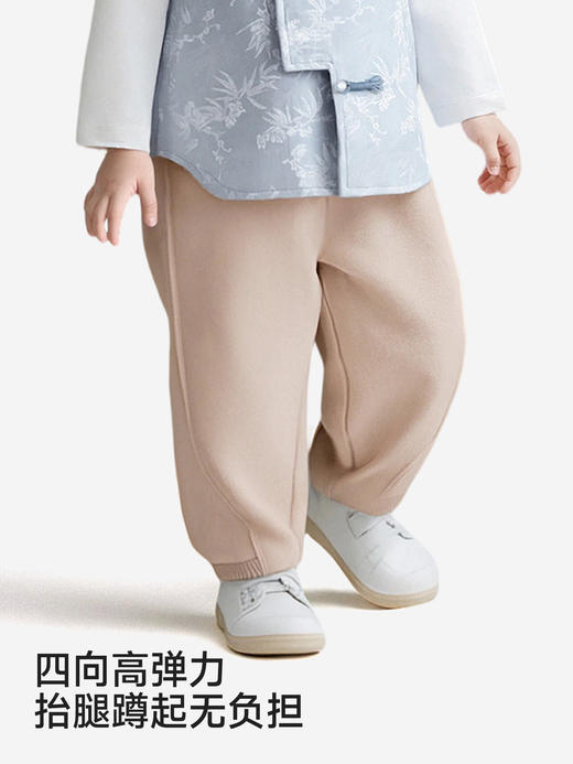 英氏童装儿童长裤男童裤子户外休闲裤外出百搭新款YRKCJ1S053A 商品图1