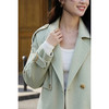 小个子短款羊毛呢外套 米思阳2026春季高端羊毛双面呢厚实保暖 通勤设计感大衣女1381 商品缩略图3