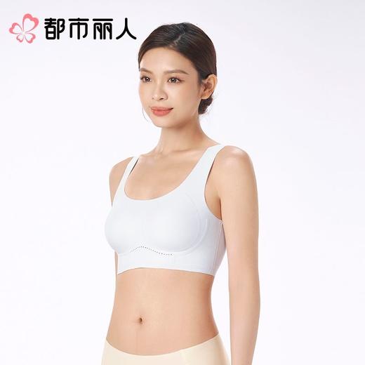都市丽人内衣无罩杯薄文胸泳布内衣背心式内衣Vbra内衣无排扣无钢圈LBC6N5 商品图2