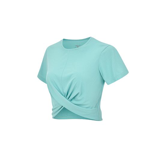 多威新款上衣设计感运动吸汗女士短袖圆领衫2252186 商品图1