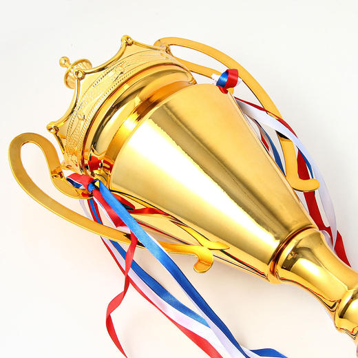 金属奖杯超大实木底座高档足球年会团队荣誉年会企业刻字新款奖牌 商品图1