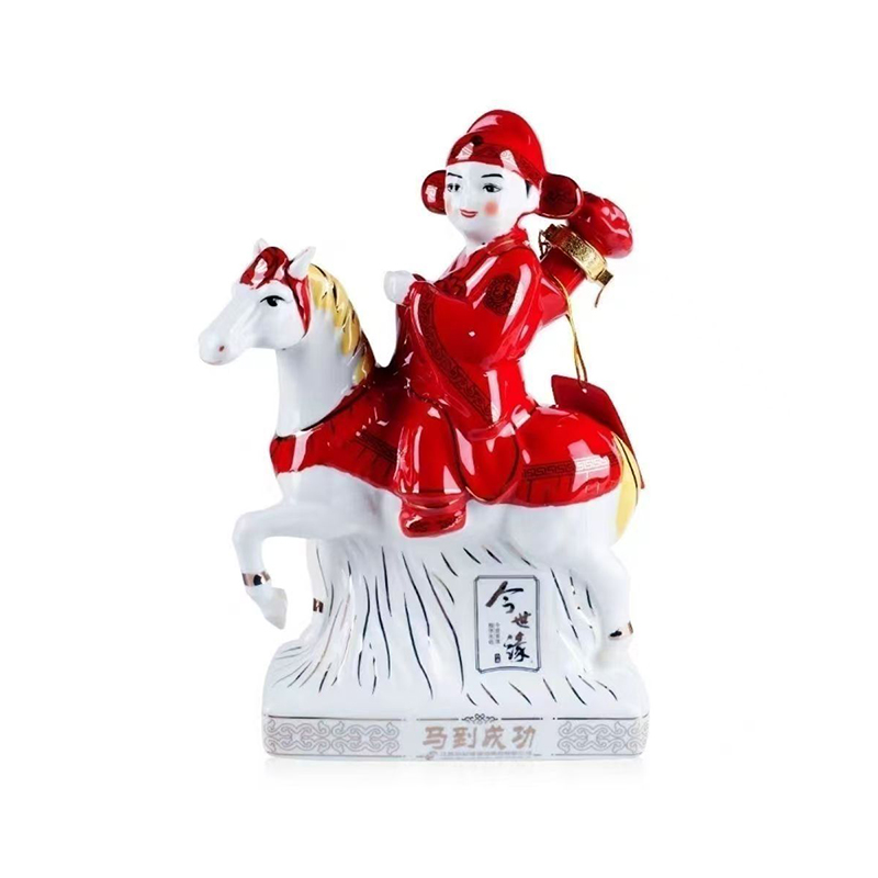 今世缘 浓香型 白酒 马到成功 文创酒 52度1L