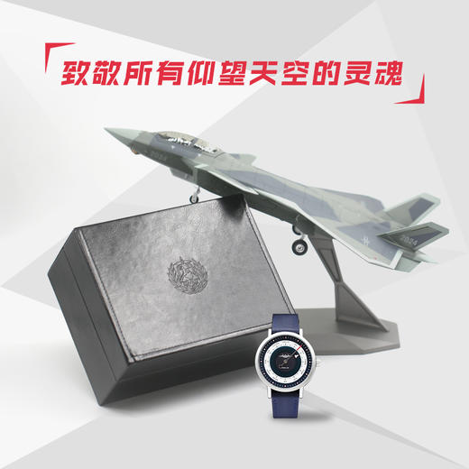 【歼20S/歼35A石英手表】战机元素纪念款石英腕表男女同款礼盒ZM 商品图6