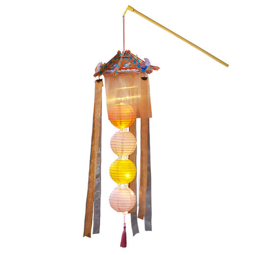 【盏盏小灯笼简单易做 浓浓氛围过佳节】马年灯笼手工DIY 2026新款创意古风宫灯新年元宵 儿童手提发光花灯 商品图4