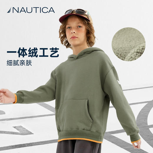 NAUTICA诺帝卡童装 针织连帽卫衣 NKE141010 商品图2