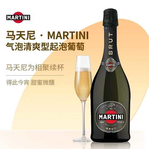 马天尼清爽型起泡葡萄酒750ml意大利进口天然高泡MARTINI 商品图1