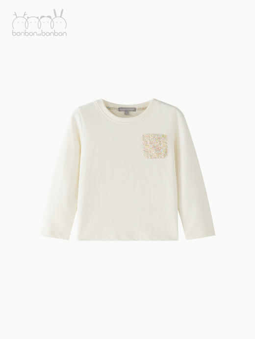 舒适贴袋长袖T 商品图3