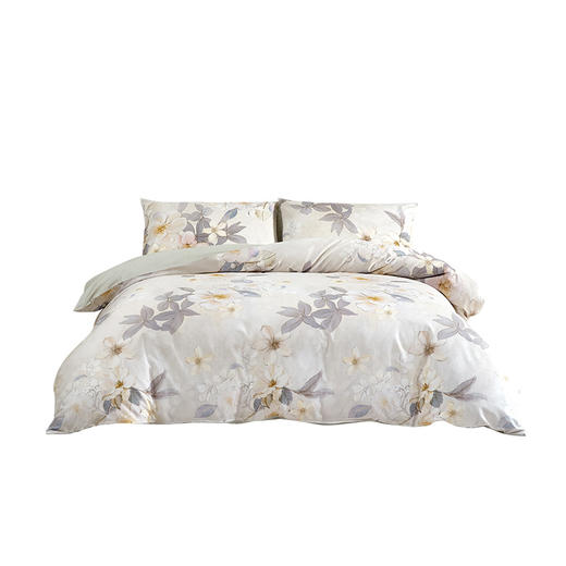 罗莱 织梦微澜60S全棉贡缎四件套 商品图12