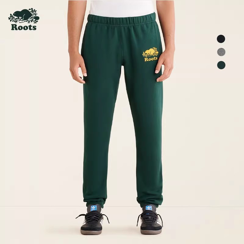 【2件9折】【ROOTS】男式50周年系列卫裤