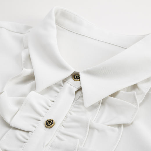 RE806斯尔丽26新款小香风系列花纱V领马甲连衣裙显瘦搭配淑女衬衫套装 商品图5