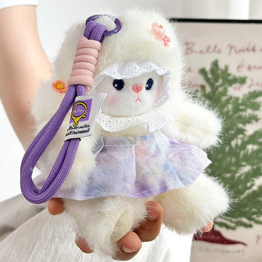 田园小美羊毛绒挂件匙扣-纪念日百货门店同款169143621 商品图1