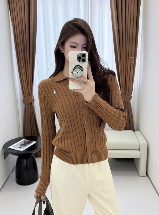 【只可换码 不退货】拉夫劳伦 绞花翻领开衫 渠道货无领标！！！（EJ） 商品图5