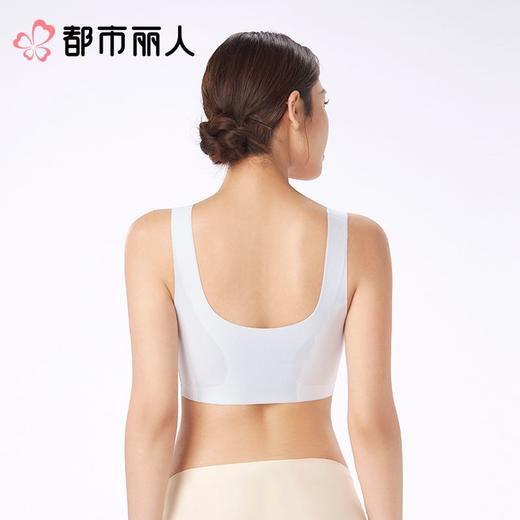 都市丽人内衣无罩杯薄文胸泳布内衣背心式内衣Vbra内衣无排扣无钢圈LBC6N5 商品图3