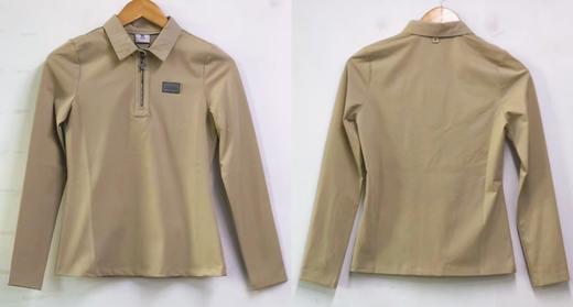 Anew家秋冬新款女士拉链款长袖上衣来啦！🇰🇷贸易订单❗️甜酷系小姐姐！谁不爱！！格纹功能面料polo！！新季最经典的就是这件！贴身单穿显瘦时尚，天冷了外面可以再套毛衣外套啥的都可以！ 商品图3