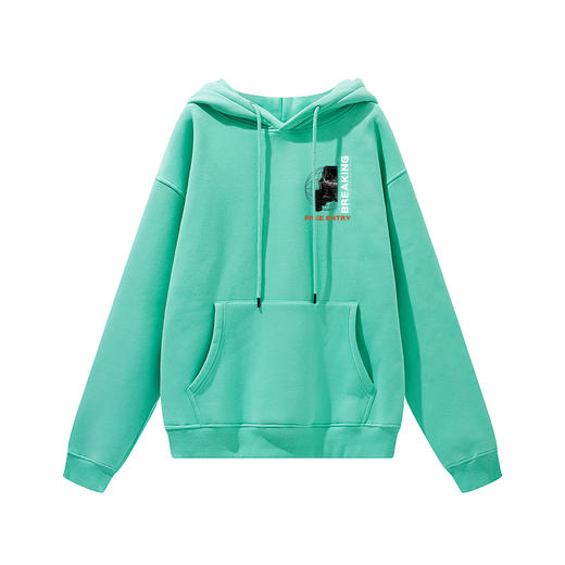 自由基地26新款UTV越野车ATV春季潮男抓绒卫衣落肩宽松带帽套头衫 NMJ-2250 商品图6