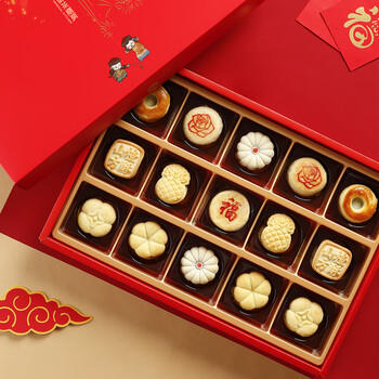 御茶膳房糕点礼盒过节送礼节日礼品北京特产点心小吃礼物零食大礼包640g 商品图2