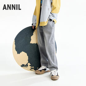 【实体店同款】男童全腰牛仔单裤春季新款安奈儿童装AB616034