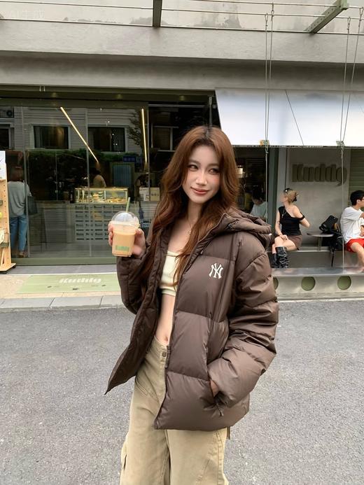 跨年售后 MLB张凌赫同款冬季男女款连帽加绒羽绒服 yh 340008 商品图6