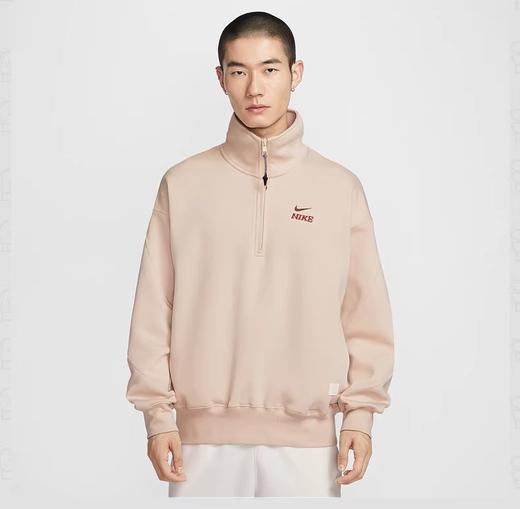 【春上新】【8.8折】7楼NIKE耐克男子马年限定新年款男加绒外套CNY半拉链立领卫衣IQ3708-126吊牌价699折后价615 商品图0