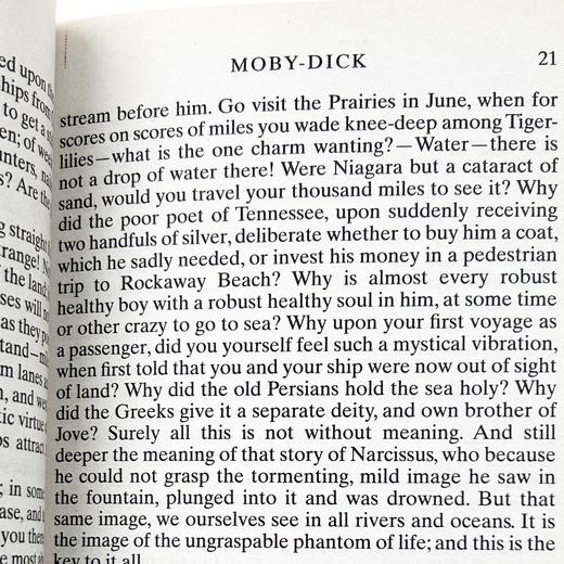 白鲸 英文原版书 Moby Dick 英文版海洋题材小说 英语经典世界名著 正版进口书籍【经典文学读物】 商品图2