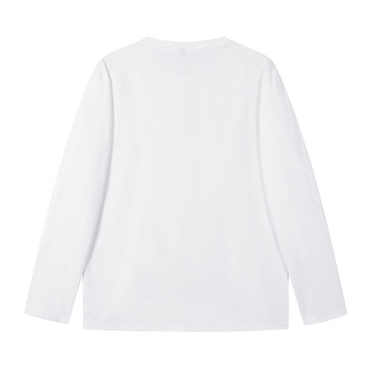 gxg.jeans男装25秋款【100%棉】男式长袖T恤打底套头衫休闲舒适百搭上衣K&C 商品图2