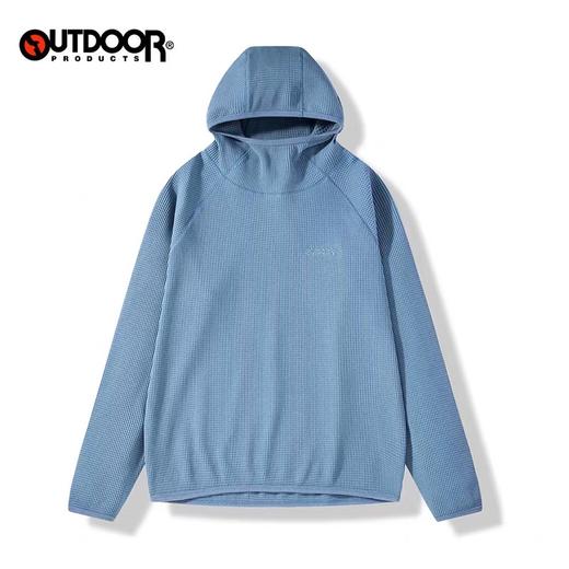 【春上新】【6折】6楼OUTDOOR新款圆领连帽柔软吸汗速干舒适中性款长袖上衣吊牌价559折后价335 商品图4