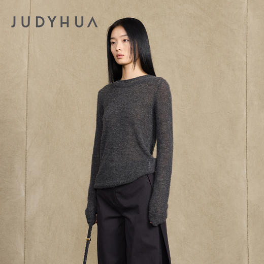JUDYHUA 边界系列圆领针织衫 商品图1