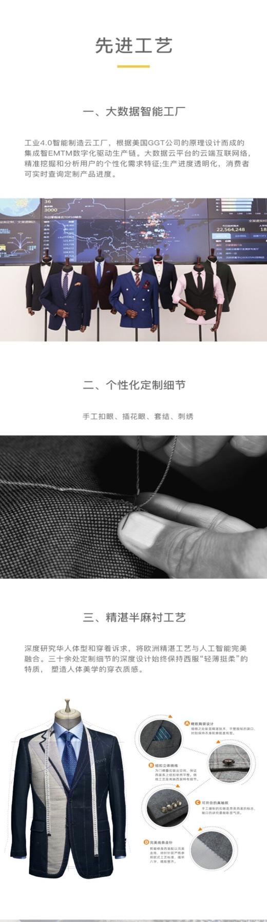 【定制西服】所罗西服2690元 商品图6