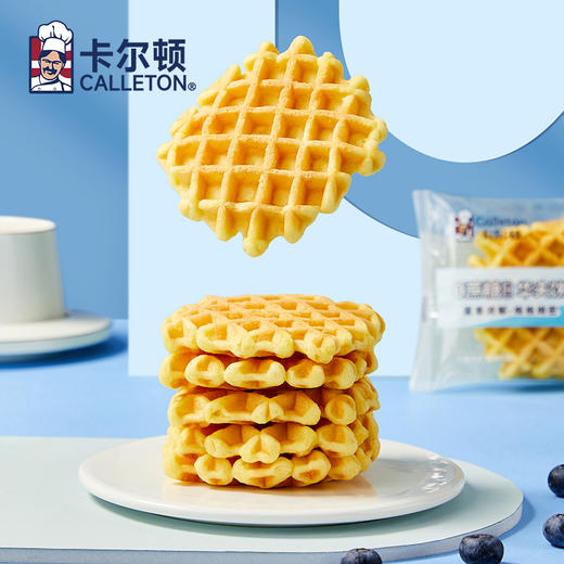 卡尔顿0蔗糖华夫饼250g*2 商品图2