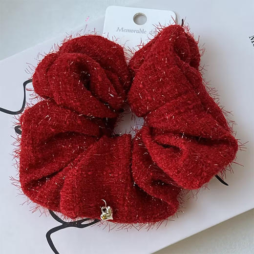 丝绒爱心饰件XXSR发圈-纪念日百货门店同款169248896 商品图0
