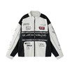 BJHG不计后果机车风夹克外套男款春季美式刺绣蛋白皮棒球服皮衣女 商品缩略图3