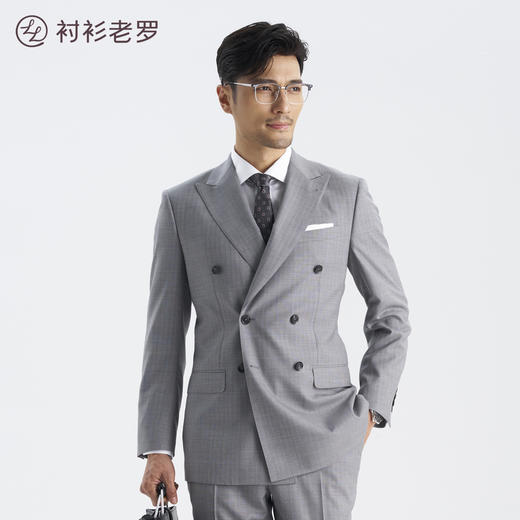 商务高端气质双排扣套西西装西服单件上装257Y7S527N[门店专款] 商品图1