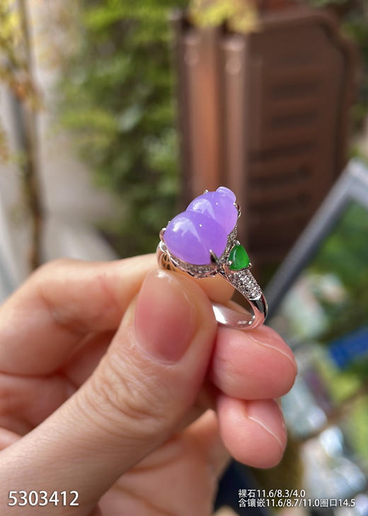 5303412、葫芦戒指。具体价格微信咨询 商品图3