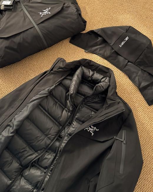 跨年售后 始祖鸟冬季男女款三合一可拆卸内胆冲锋衣羽绒服 yh 340011 商品图11