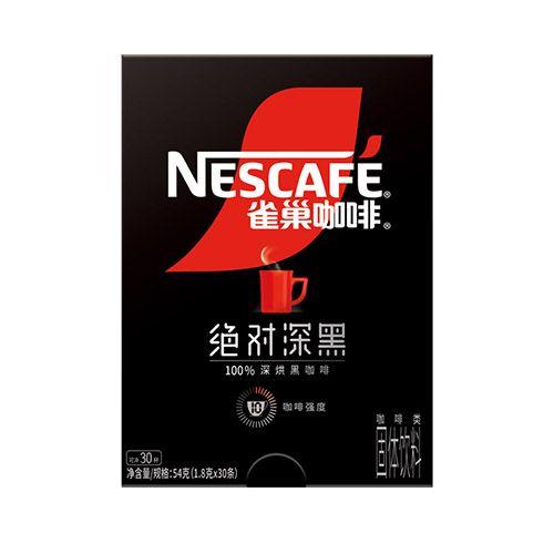 雀巢54g咖啡绝对深黑速溶咖啡 商品图0