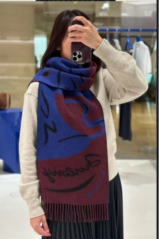 秋冬特惠💰260 巴宝莉围巾【马年福利】新款战马羊毛围巾特别飒的一款，男女同款 商品图8