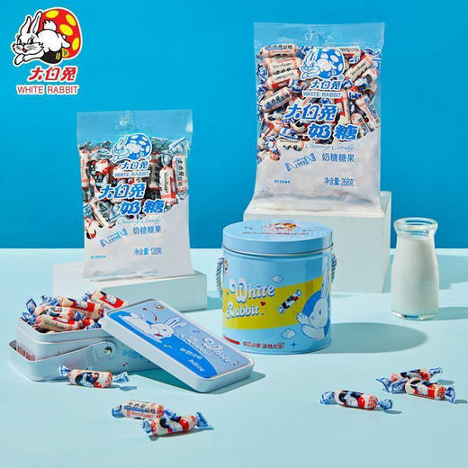 大白兔奶糖礼品罐子装 商品图2