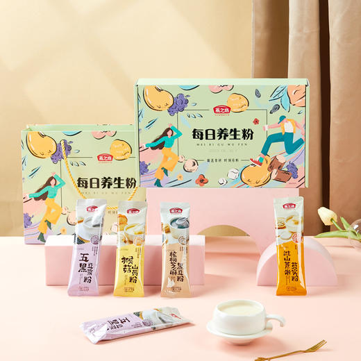 燕之坊专柜同款 每日谷物膳食营养粉16日装礼盒512g 商品图0