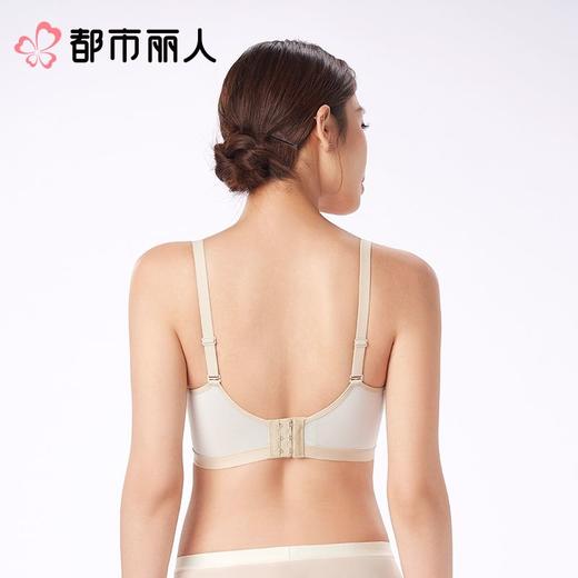 都市丽人内衣B杯薄文胸蕾丝内衣3/4杯内衣聚拢升杯内衣三排四扣软钢圈YBC2A1 商品图2