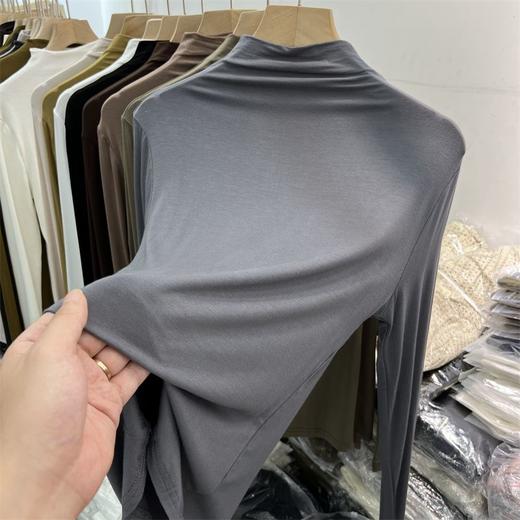 【秒杀】女士莫代尔高领打底衫C23S05 商品图5